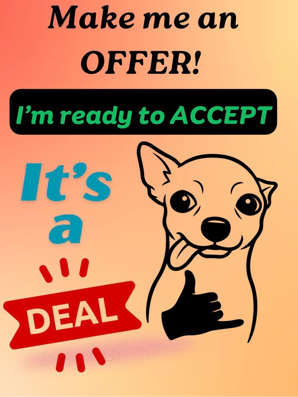 SEND ME AN OFFER! Love making deals!! 
Can’t WIN if you don’t PLAY!! ☝️🥳